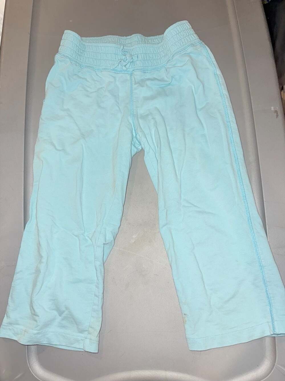 Old Navy Sweatpants Size L 10-12 Light Blue Drawstring Lounge Casual